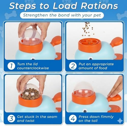 Pet Duck Snack Dispenser, Tear Comb, and Nail Trimmer Set | The anti clogging design of the puzzle slow feeder can hold up to 4 ounces, suitable for small and medium-sized dogs