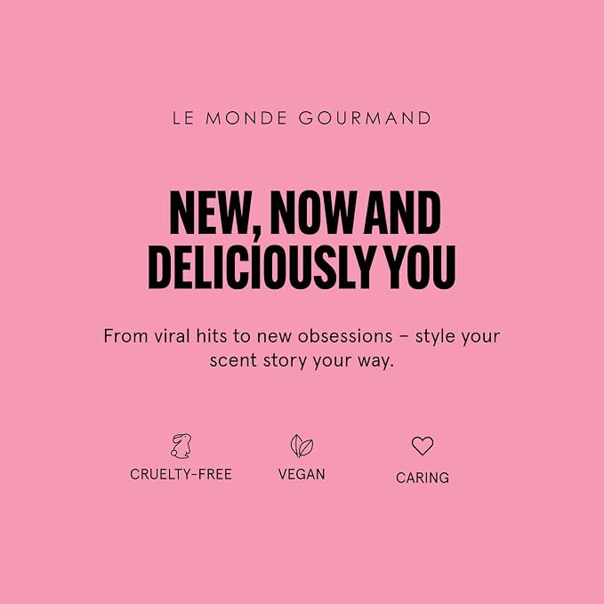 Le Monde Gourmand Violet Sucré Eau de Parfum Spray Perfume for Women, Raspberry Purée, Candied Violet & Sugar Crystals Scent, Vegan & Cruelty Free, 1 fl oz (30 ml)