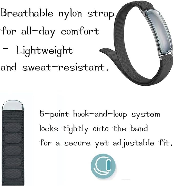 Essential Oil Diffuser Bracelet, Portable Aromatherapy Locket with Adjustable Velcro Strap for Men & Women, 20 White Refill Pads, Wellness Relaxation Gift (Orange)
