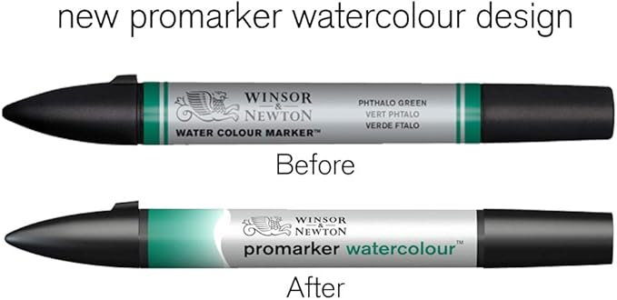 Winsor & Newton ProMarker Watercolor Marker, Ivory Black
