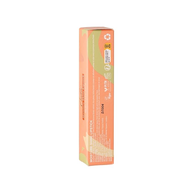 Oulac Orange Lipstick - Moisturizing Lip Stick Glossy Tinted Lip Balm, Sheer Shine Juicy Finish, Lightweight and Hydrating Formula for Dry Lip Care, Vegan 2.2g/0.07oz (08)