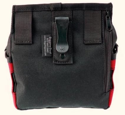 Doggone Good Rapid Rewards Deluxe Dog Training Bag with Belt (Black)