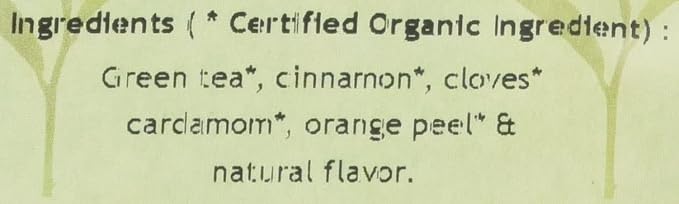 Davidson's Tea Bulk, Green Chai with Orange Peel, 16 Ounce