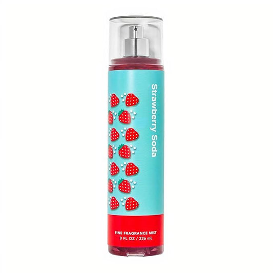 Bath & Body Works Fine Fragrance Body Spray Mist 8 oz (Strawberry Soda)