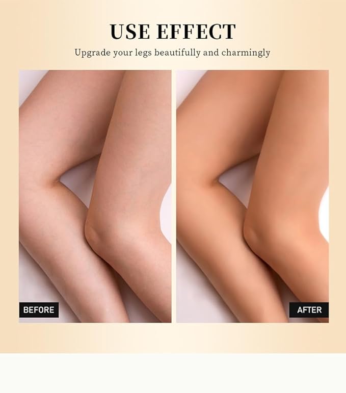 GL-Turelifes Body&Legs Makeup Waterproof No Transfer, Flawless Body Coverage Perfector, Leg and Body Scar Cover up/Tattoo Cover Up,Airbrush Legs Glow Lotion (#2 Medium Golw, 40ml)