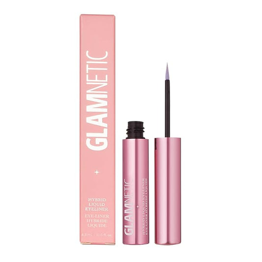 Glamnetic Hybrid Magnetic Eyeliner, Liquid Clear, for Eyelashes - Waterproof & Smudge Proof Liner | All-Day Hold for Magnetic Lashes, Quick-Drying, Paraben-Free 0.025 fl oz