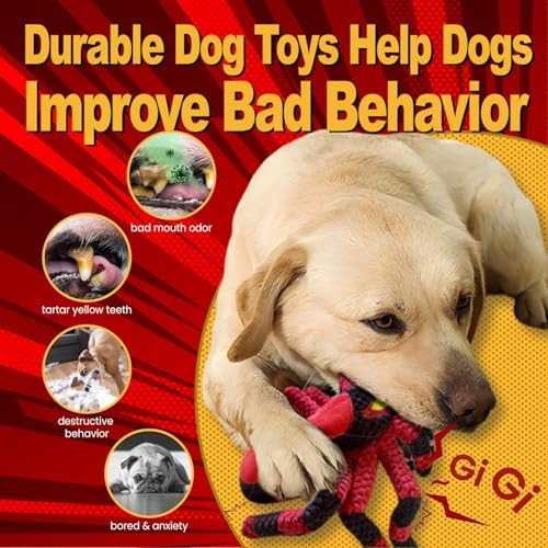 LEGEND SANDY Squeaky Dog Toys- Plush Dog Toys with Soft Fabric for Small, Medium, and Large Dogs Daily Companionship, Training Reward Gift | Plush Dog Toys with Soft Fabric for Small, Medium, and Large Dogs Daily Companionship, Training Reward Gift
