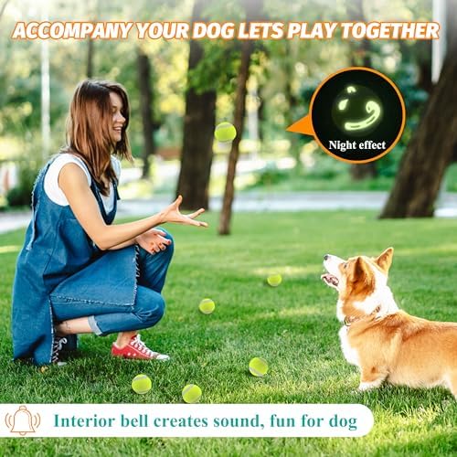 X-Small Dog Tennis Balls Dog Toys Ball 1.72" Pack of 12, Fit Ball Launchers