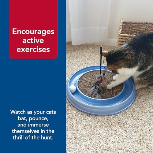 Coastal Pet - Turbo Pet Cat Bundle - Teaser Cat Toy & Scratcher Cat Toy