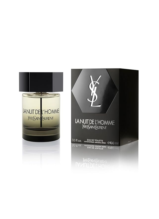 Yves Saint Laurent La Nuit De L'Homme Eau de Toilette Spray, 3.3 Fl Oz