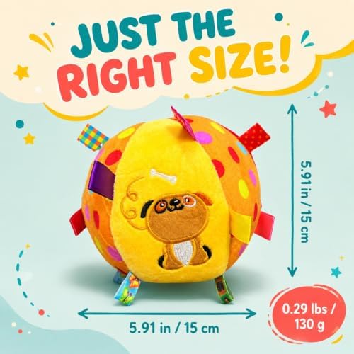 Squeaky Play Balls for Dogs,Squeaky Ball Interactive Toy，C+C