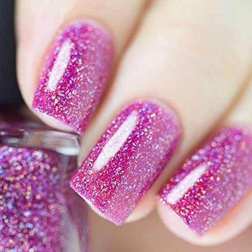 ILNP Valerie - Mulberry Holographic Sheer Jelly Nail Polish