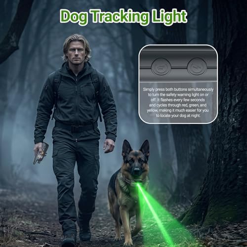 Shock Collar for Dogs（8-150Lbs,3300 ft Training Collar for Dogs,Ip67 Waterproof, Three Training Modes (1-99)，Security Lock