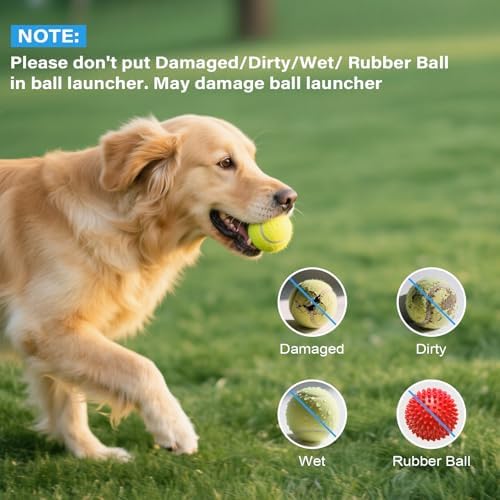 Automatic Ball Launcher for Dogs Indoor Thrower Fetch Machine,Green