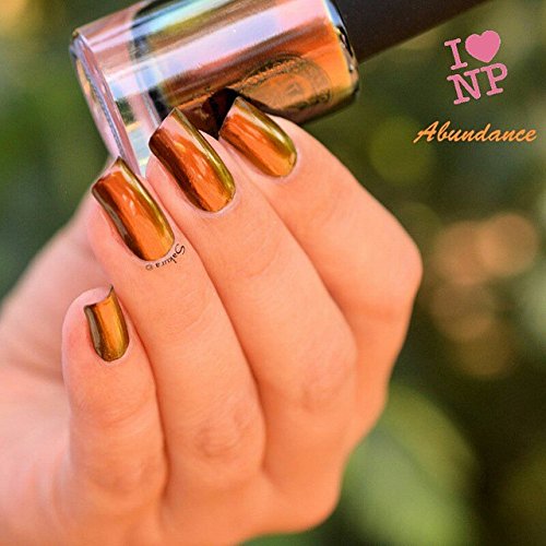 ILNP Abundance - Red, Orange, Bronze, Gold Ultra Chrome Color Shifting Nail Polish