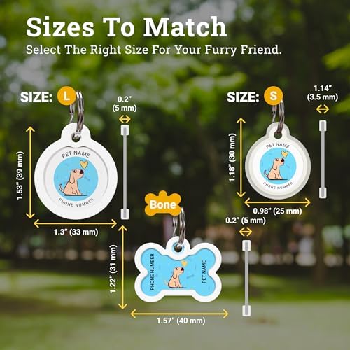 QR Code Dog Tag Personalized Pet Id Tags Engraved Dog Name Plate for Dogs Puppy Cat Kitten («I Am Cute»)