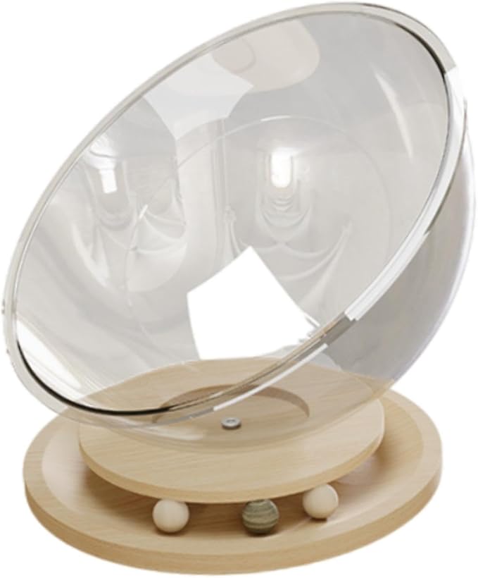 Space Capsule Cat Bed, Pet Furniture, Easy Cleaning, Universal Small Pets Activity Centre Bed Toy, Sleeping Nest for Cats, Density Board L