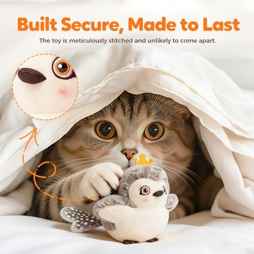 Flying Bat Cat Toy, Halloween Interactive Wild Paws Flying Bat Pet Toy