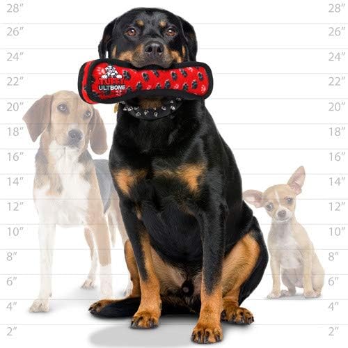 TUFFY® 2 Pack Ultimate Bone Ultra Durable Plush Dog Toy