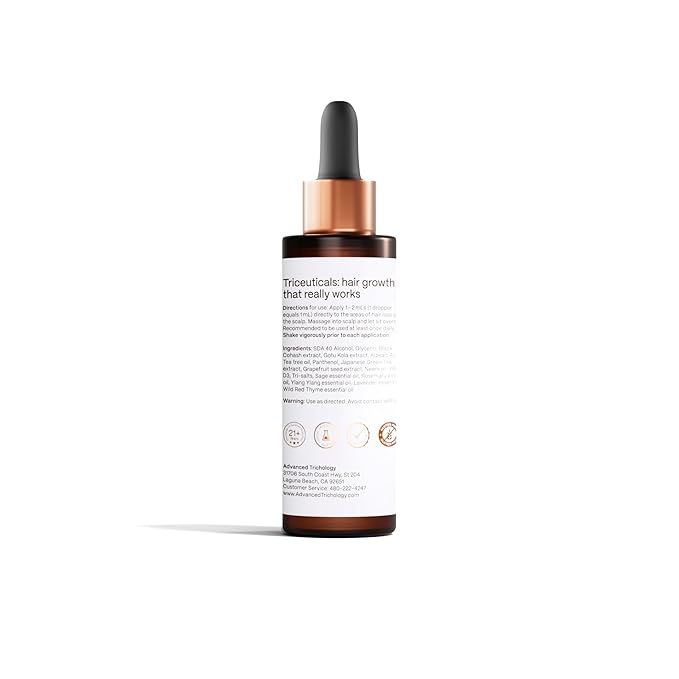HairStem Follicle-boosting Triceutical Serum for Thicker Fuller Hair | Triple-Action, Multi-Zonal Topical Serum for Hormonal, Nutritional, and Inflammatory-Related Hair (Pack of 2)