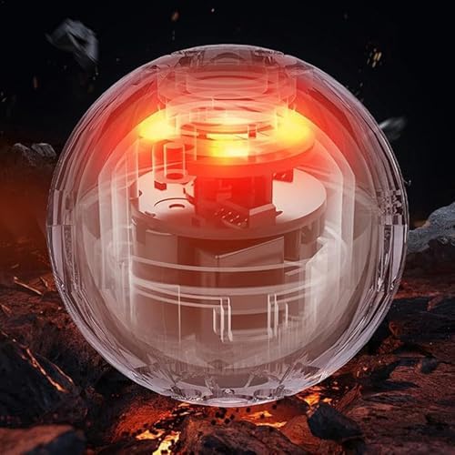 Valentines Day Gifts Smart Jumping Ball Toy for Cats, Dura-Spin Electric Cat Ball, Interactive Cat Toys for Indoor Cats