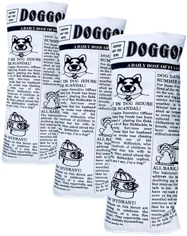 Pet Qwerks Plush Interactive Dog Toys - Newspaper Squeaker Toy - 10 in,Large Breeds (Pack of 3)