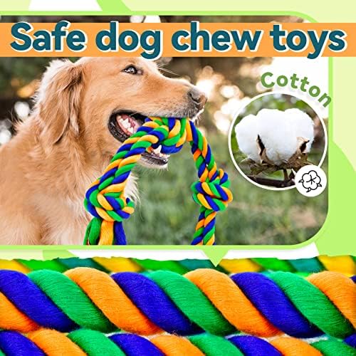 Dog Chew Toys for Aggressive Chewers, Indestructible Dog Toys for Large Dog