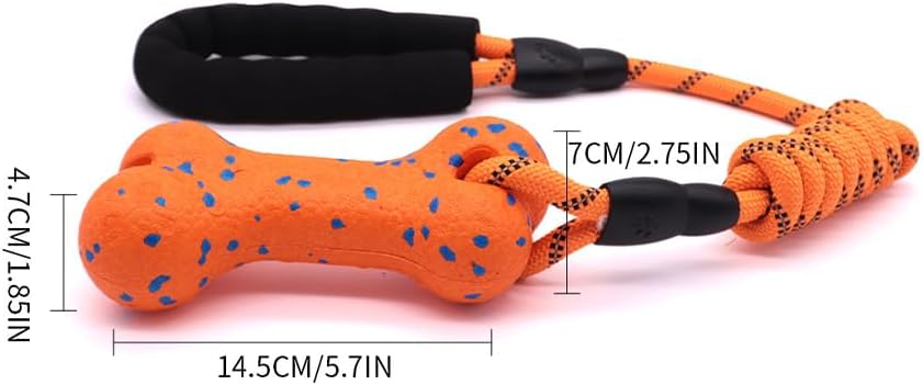 Puppy Teething Toys, Interactive Dog Toys for Small Medium Dogs, Orange