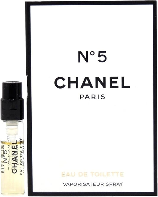 Chanel No. 5 by Chanel for Women 0.05 oz Eau de Parfum Sampler Vial Spray