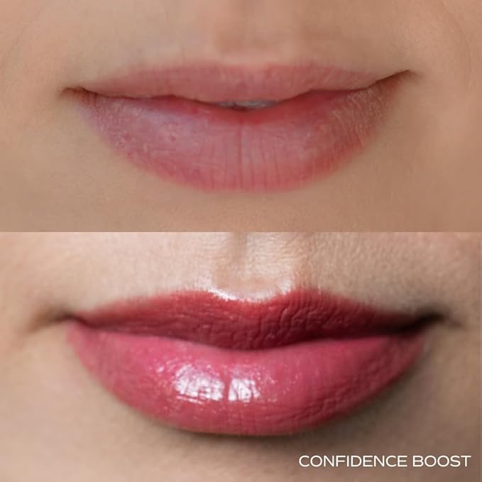 Your Best Self Peptide Hydrating Lip Gloss - Coral Pink - Confidence Boost Color
