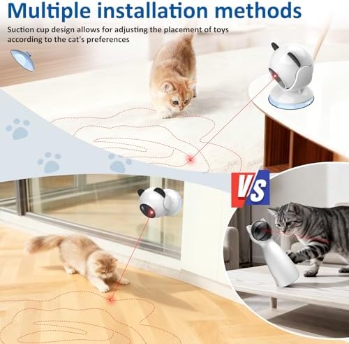Sofolor Laser Cat Toys for Indoor Cats, Automatic Cat Laser Toy