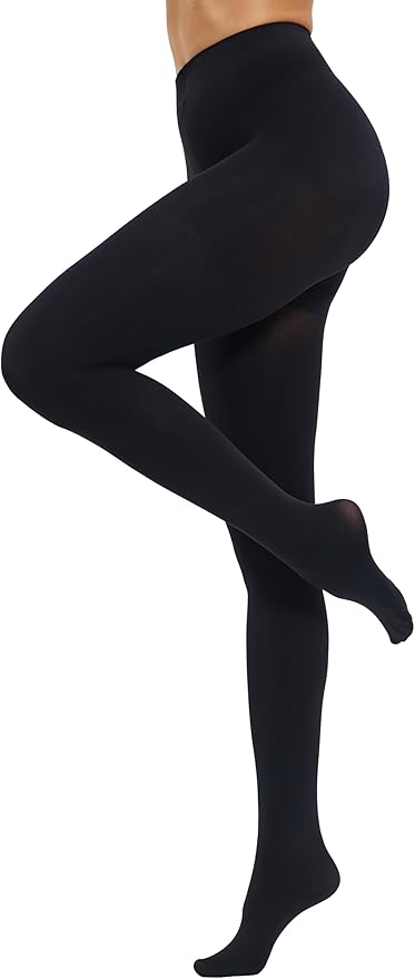 CozyWow Women's 80D Soft Opaque Tights, High Waist Solid Color Womens Tights with 30+ Colors