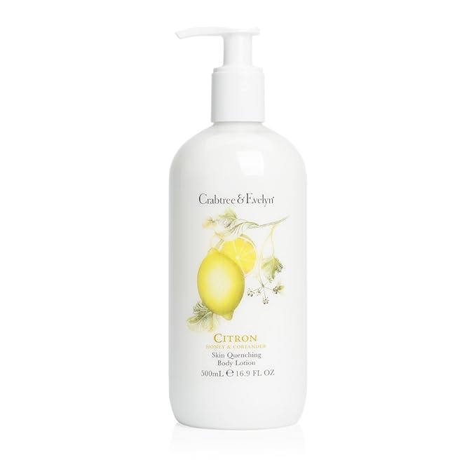 Crabtree & Evelyn Body Lotion, Citron Honey & Coriander, 16.9 Fl Oz
