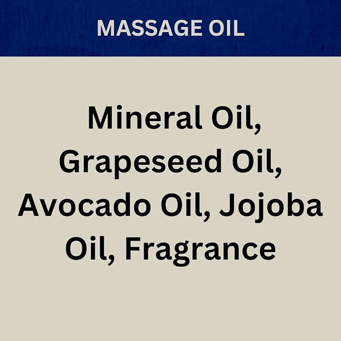 Payden's Cobalt Bay Rum for Men Scented Massage Oil, 12 Oz