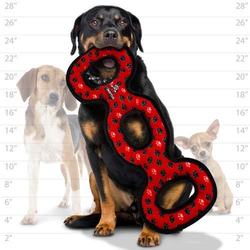 TUFFY® 2 Pack Ultimate 3WayTug Ultra Durable Plush Dog Toys