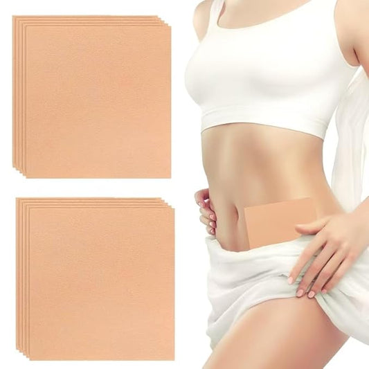 10 Pcs Tattoo Cover Up Patchs, Waterproof & Breathable 6.29” x 6.29”, Ultra Thin Skin Tape for Tattoos, Scars & Birthmarks, Light Skin Tone, Cuttable, Invisible, Sweatproof, Long-Lasting Coverage