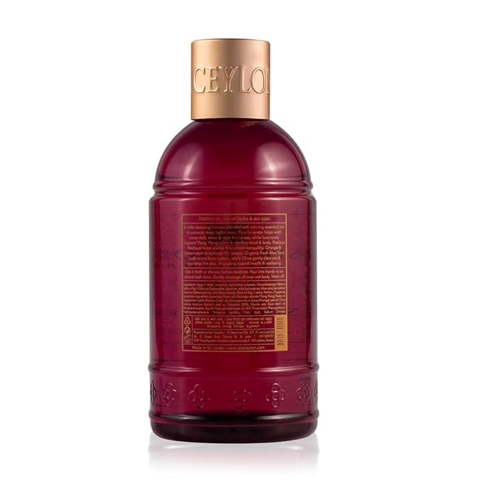 SPA CEYLON SLEEP Bath & Shower Gel | Mild Cleansing Formula | Calming & Relaxing | Nourishes Skin | Vegetarian | Suitable for all skin types