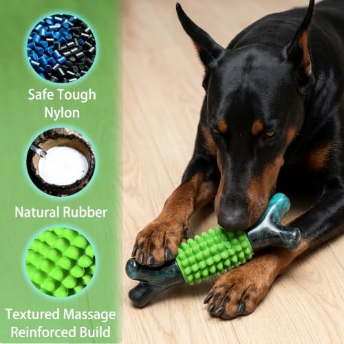 Dog Toys for Aggressive Chewers, Tough Stick Chew Bone