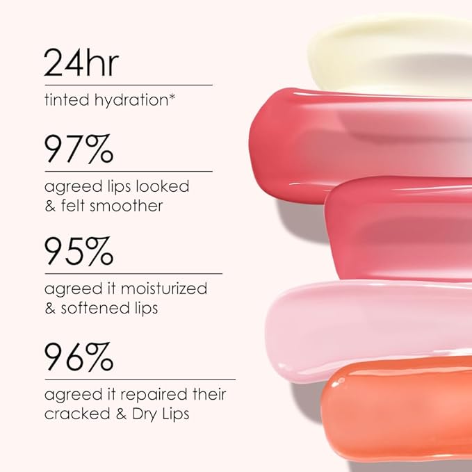 CATKIN Tinted Lip Balm Sheer Lip Stain Ultra Hydrating Lip Moistrurizer Lip Care with Vitamin E Nourishing For Cracked & Dry Lips 0.12 oz C16 CINNAMON - Light Pink