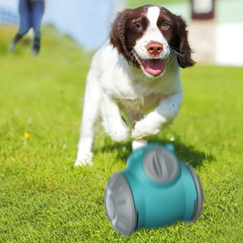 Dog Treat Ball, Adjustable Dispensing Interactive Toys Indestructible Puzzles Feeder Slow Feeding, Pet Cat Enrichment Toys, Dog Interactive Toy for Boredom Intelligence