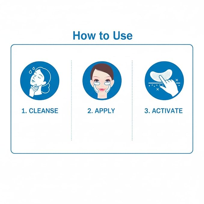 BioMiracle New Instant Lift Technology Hyaluronic Acid Micro Fill Patch - 5 Pack