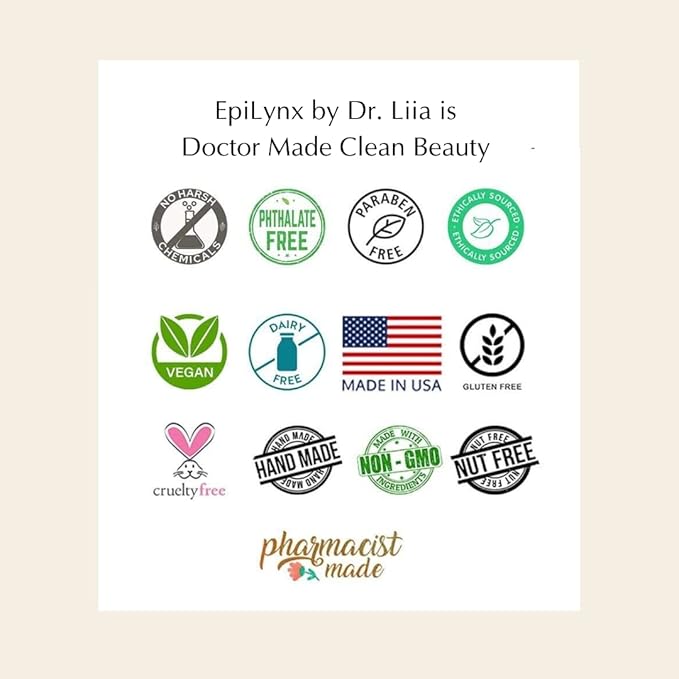 EPILYNX Gluten-Free, Hypoallergenic, Vegan Brightening and Illuminating Under Eye Moisturizer by Dr. Liia