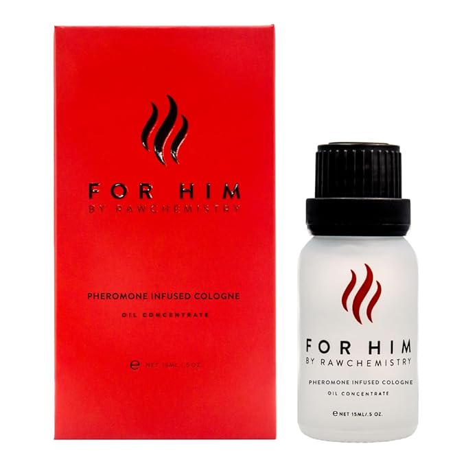 RawChemistry for Him - A Pheromone Infused Cologne - Bold, Extra Strength Formula 15 ml.