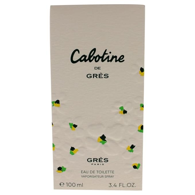 Parfums Gres Cabotine Eau De Toilette Spray for Women, 3.4 Ounce