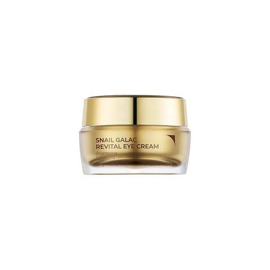 Deoproce Snail Galac Revital Eye Cream, Hydrating & Smoothing Under Eye Cream with Snail Secretion Filtrate & Galactomyces, Korean Skincare, 30g