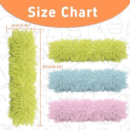 3 Pack Catnip Toys,Soft and Durable Cat Pillows Toys, Funny cat Toy