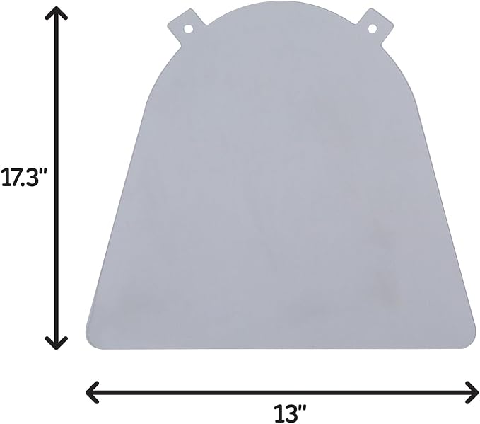 Petmate Indigo Vinyl Doghouse Door, White, for Medium Doghouse