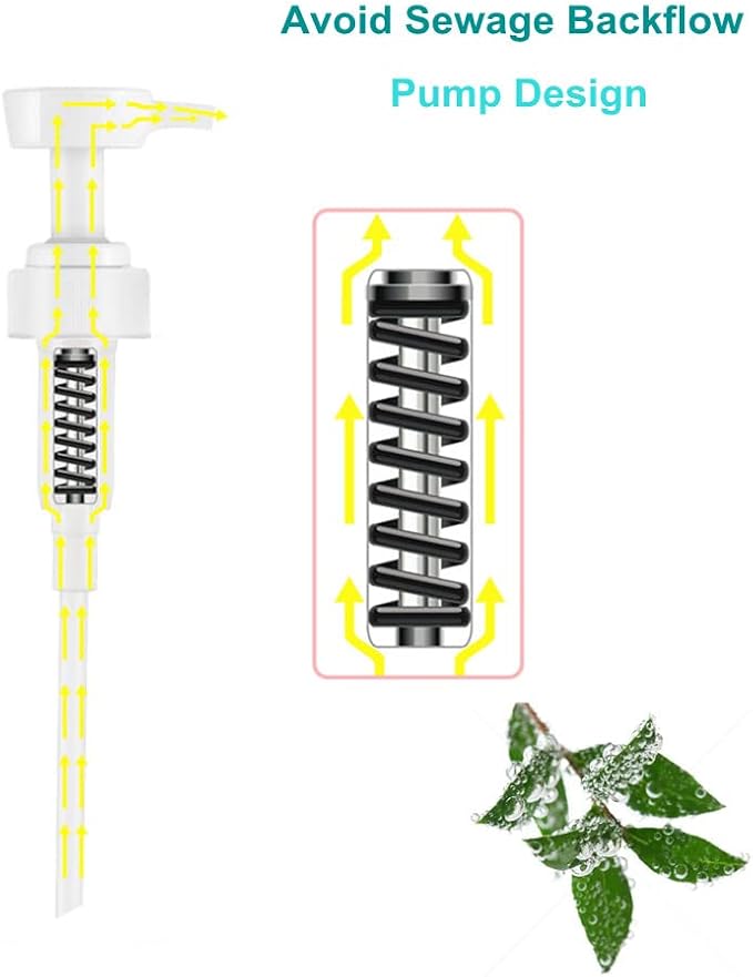 Vaginal Douche Enema Cleaner 300ml Reusable Manual Pressure Anal Vaginal Cleaning System Portable Kit White