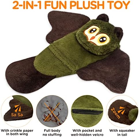 No Stuffing Dog Squeaky Chew Toy Water Bottle for Small Medium Large Breed