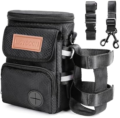 Dog Walking & Training Bag with Water Bottle Holder
